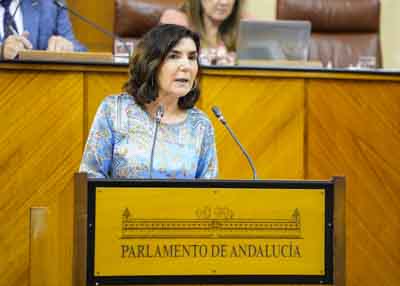 La consejera de Empleo, Roco Blanco, cierra el orden del da con una comparecencia relativa a los datos de empleo en abril de 2025 en Andaluca y necesidades de reformas legislativas para dinamizar el mercado laboral 