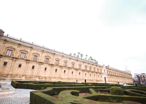 Fachada del Parlamento de Andaluca 