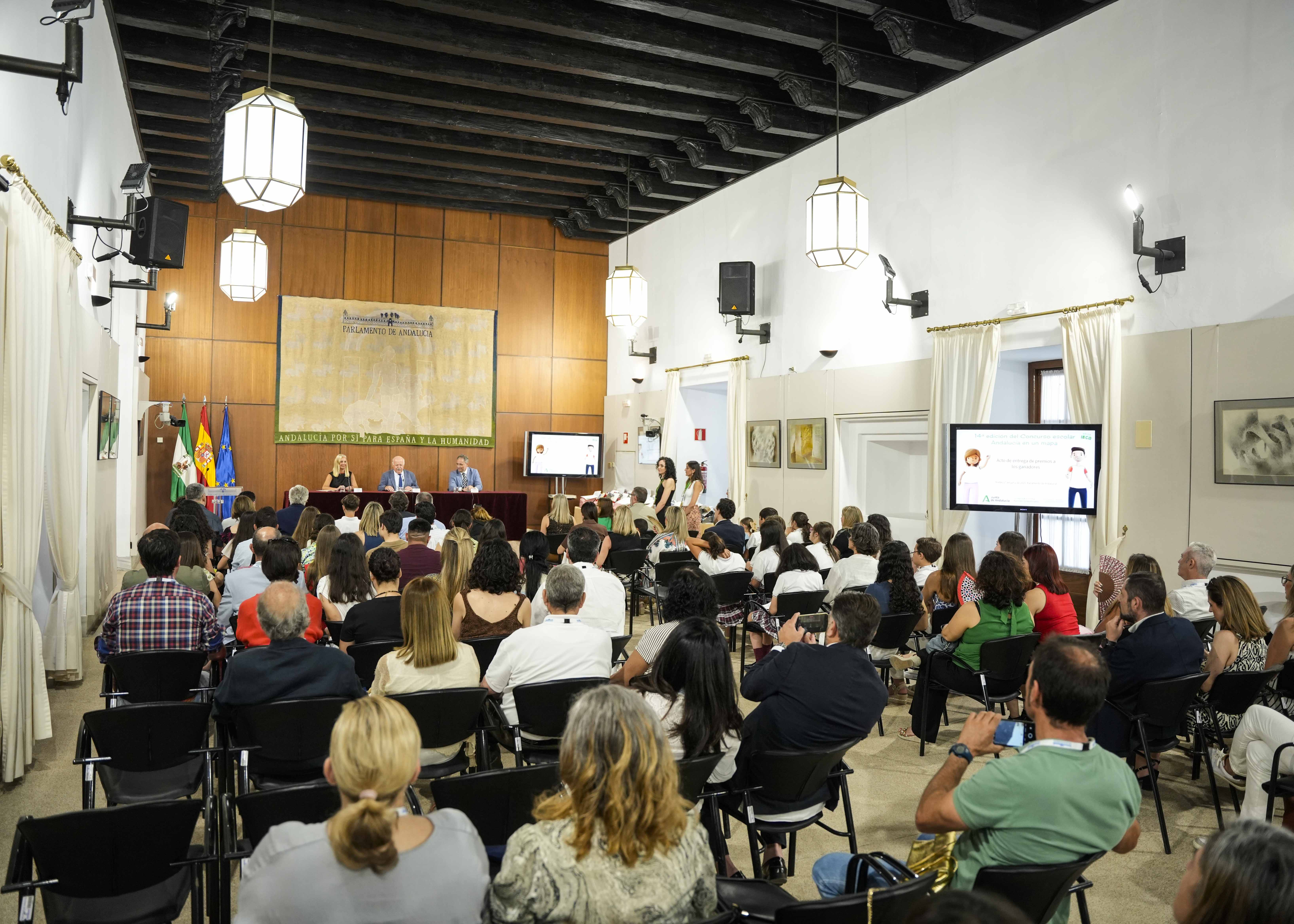 La sala Alberto Jimnez-Becerril ha acogido la entrega de premios 