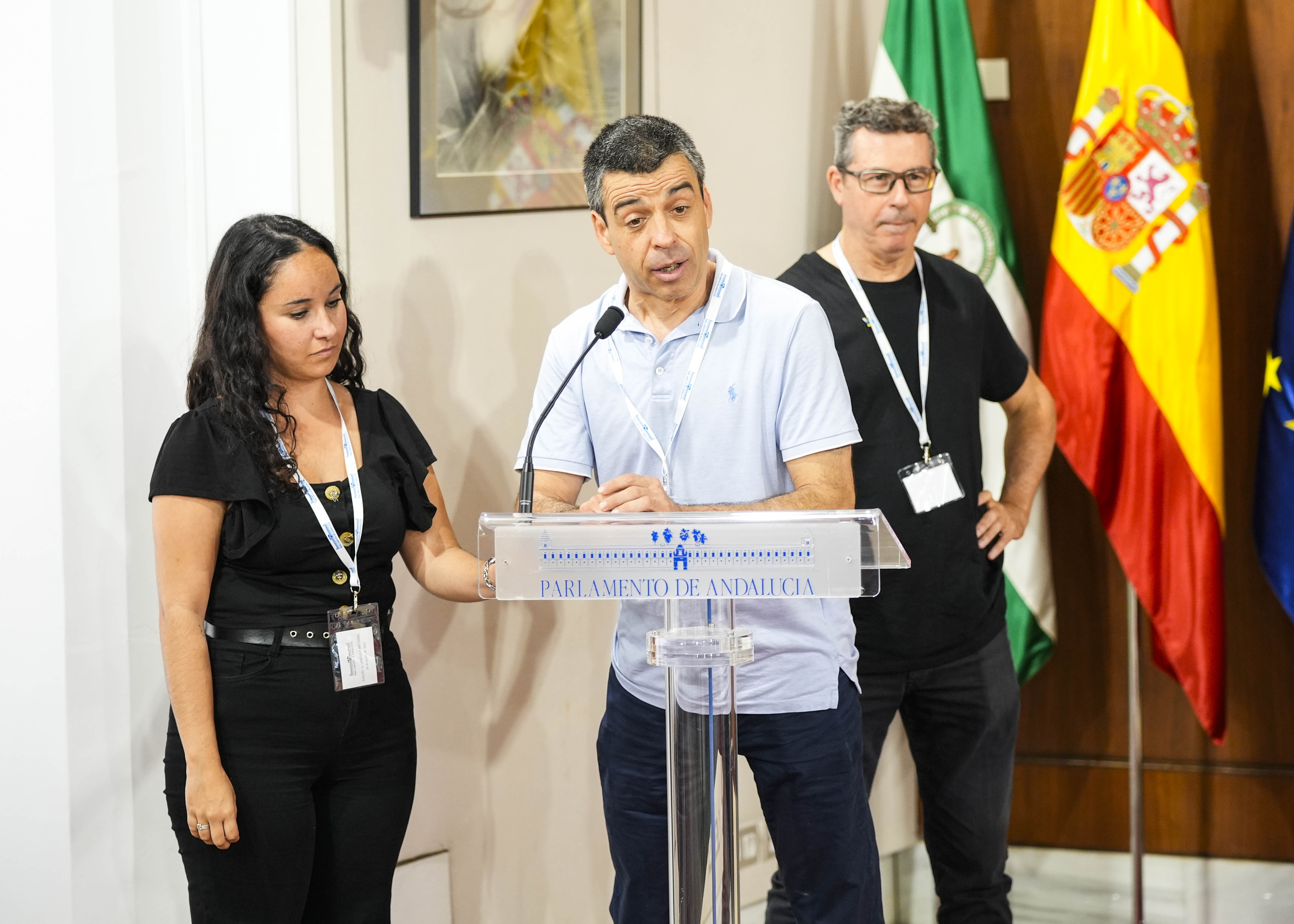 Daniel Snchez, otro de los andaluces con sordoceguera, comparte sus experiencias 