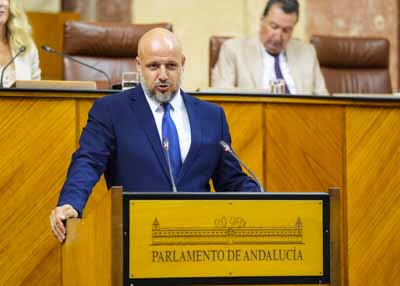 El portavoz adjunto del G.P. Vox en Andaluca, Rodrigo Javier Alonso, presenta una interpelacin relativa a poltica general en materia de agricultura, ganadera y alimentacin 