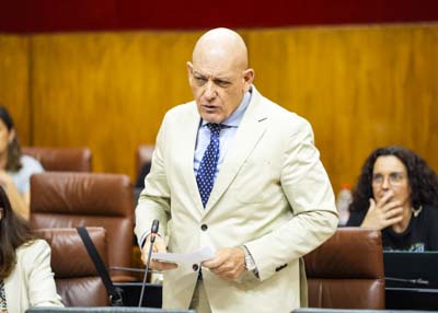 El diputado del Grupo Socialista Gerardo Snchez pregunta sobre los informes que alertaban de infracciones contables en organismos autonmicos