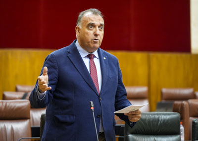 El consejero de Turismo y Andaluca Exterior, Arturo Bernal, responde a la pregunta de su competencia

 