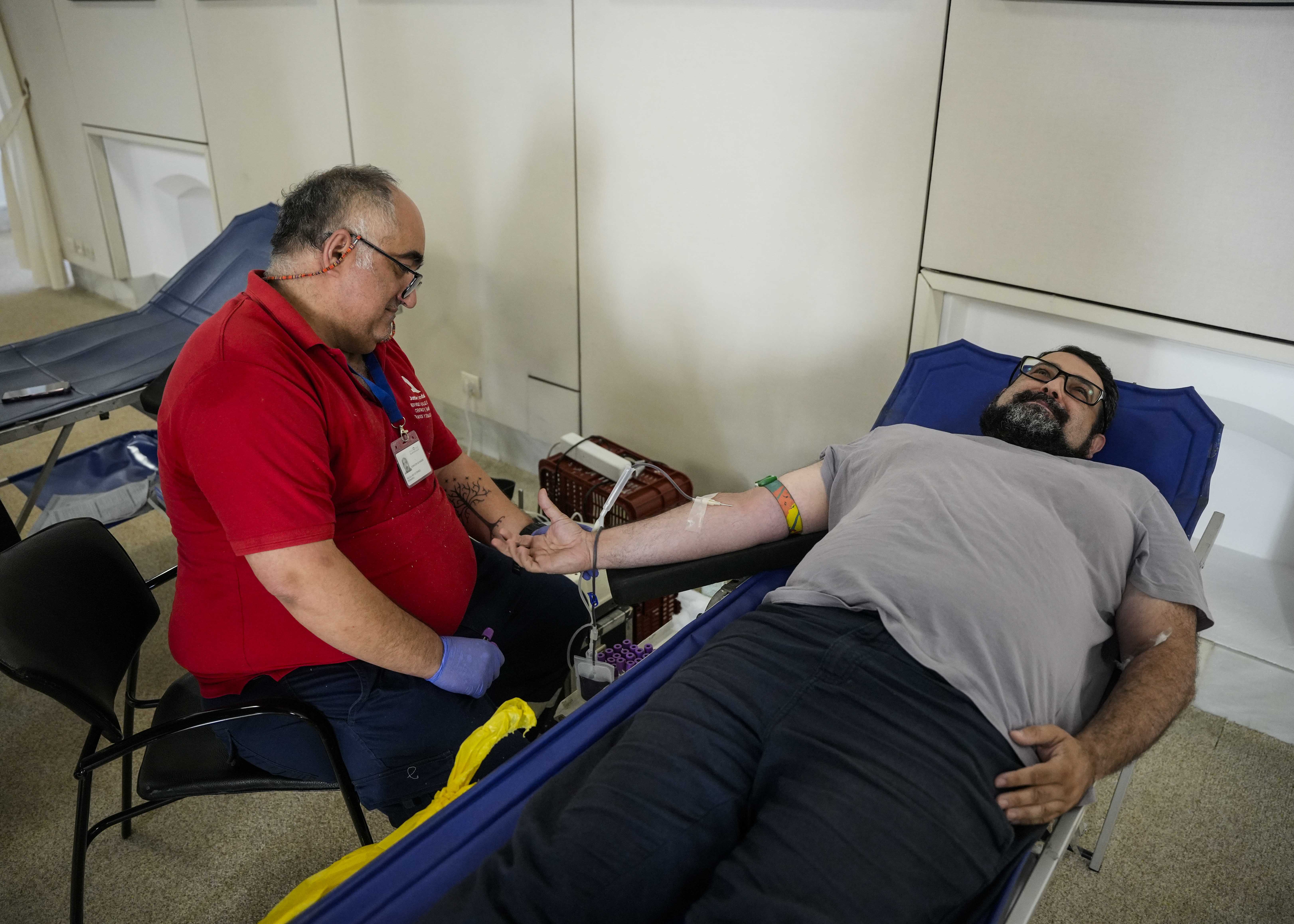 Diputados y personal de la Cmara han acudido a la sala Alberto Jimnez-Becerril para la donacin de sangre 