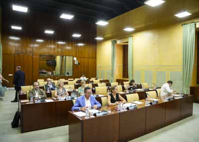 Los diputados de la Comisin de Justicia, Administracin Local y Funcin Pblica atienden una de las comparecencias del consejero Jos Antonio Nieto