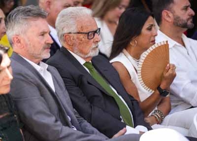 El defensor del pueblo andaluz, Jess Maeztu, y el presidente del Consejo Audiovisual, Domi del Postigo 