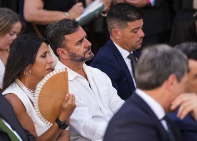Manuel Alejandro Cardenete, presidente de la Cmara de Cuentas, y Marta Bosquet, presidenta del IFAPA 
