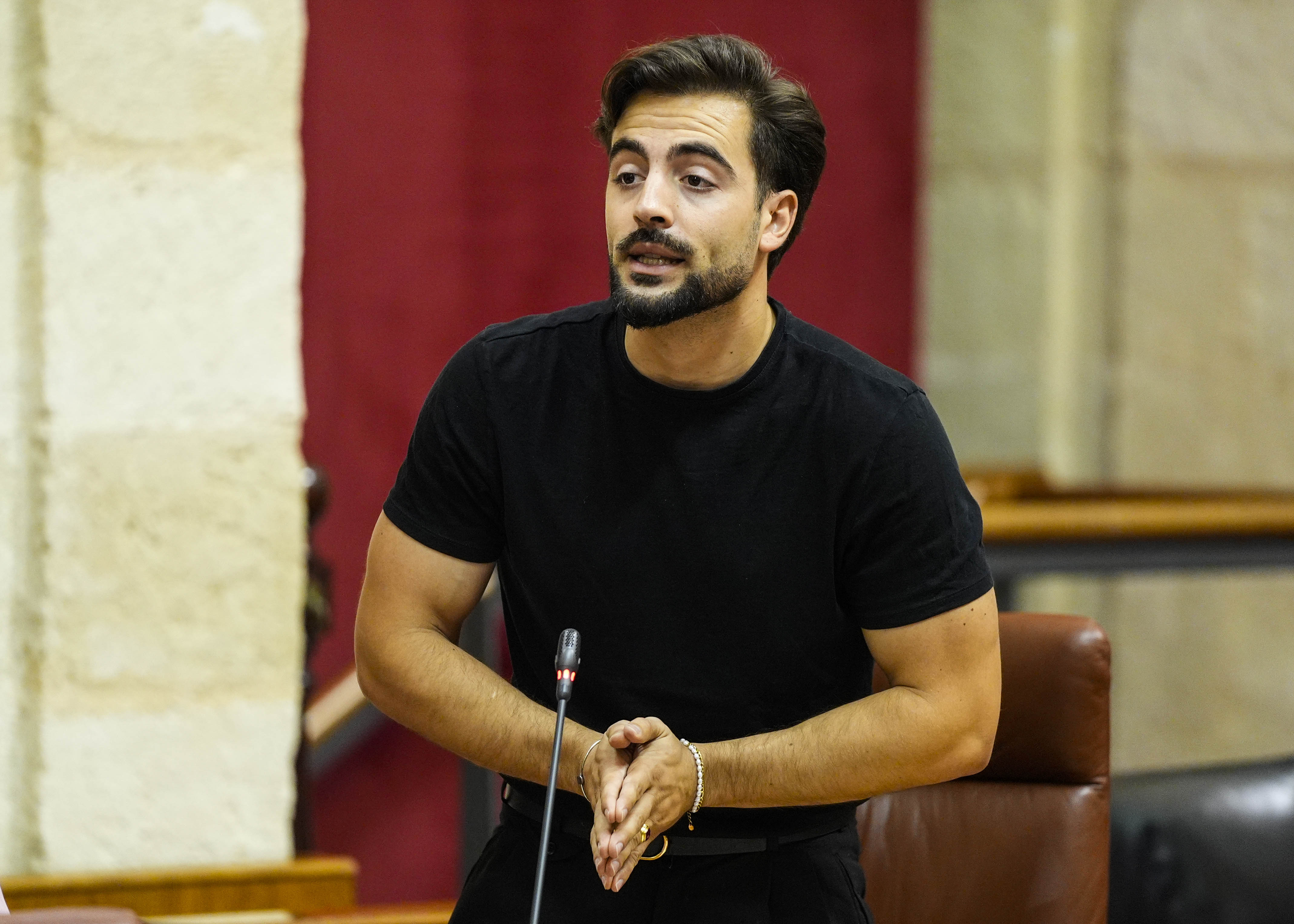 Jos Manuel Gmez, del G.P. Por Andaluca, inicia la sesin de control al Gobierno con una pregunta relativa a siniestralidad laboral en Andaluca 