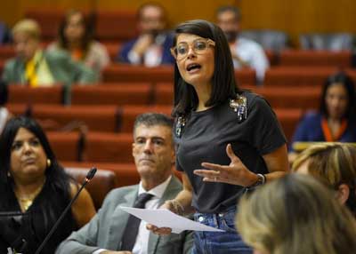 Por el Grupo Popular, la diputada ngeles Martnez se interesa por las relaciones institucionales con el Gobierno de Espaa 