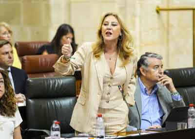 Carolina Espaa, consejera de Economa, Hacienda y Fondos Europeos, responde 