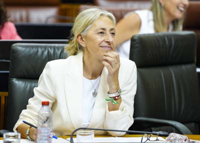  La consejera de Salud y Consumo, Roco Hernndez, en un momento de la sesin