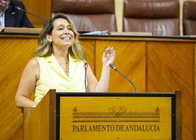 Jessica Trujillo, del Grupo Popular, cierra el orden del da del pleno con una PNLP relativa a la poltica exterior errtica e irresponsable del Gobierno de Espaa y sus perjuicios para la economa productiva andaluza 