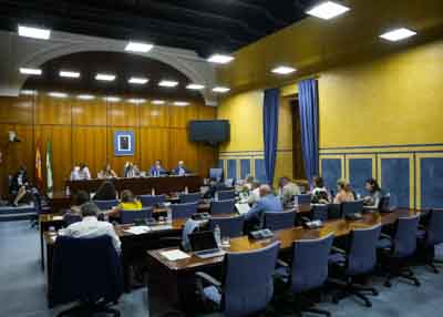 Vista general de la Comisin de Desarrollo Educativo y Formacin Profesional en su sesin de hoy  