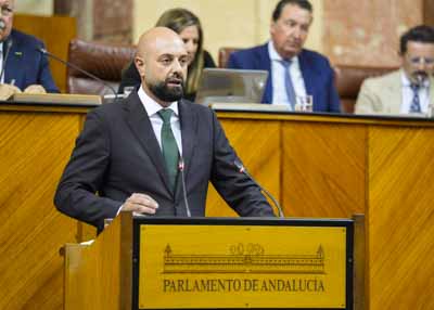 Para posicionar al Grupo Parlamentario Vox en Andaluca en el debate de la proposicin de ley, interviene Juan Jos Bosquet   