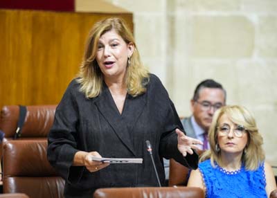 Berta Sof�a Centeno, del G.P. Popular, inicia la sesi�n de control al Ejecutivo con una cuesti�n relativa a agravios a Andaluc�a 