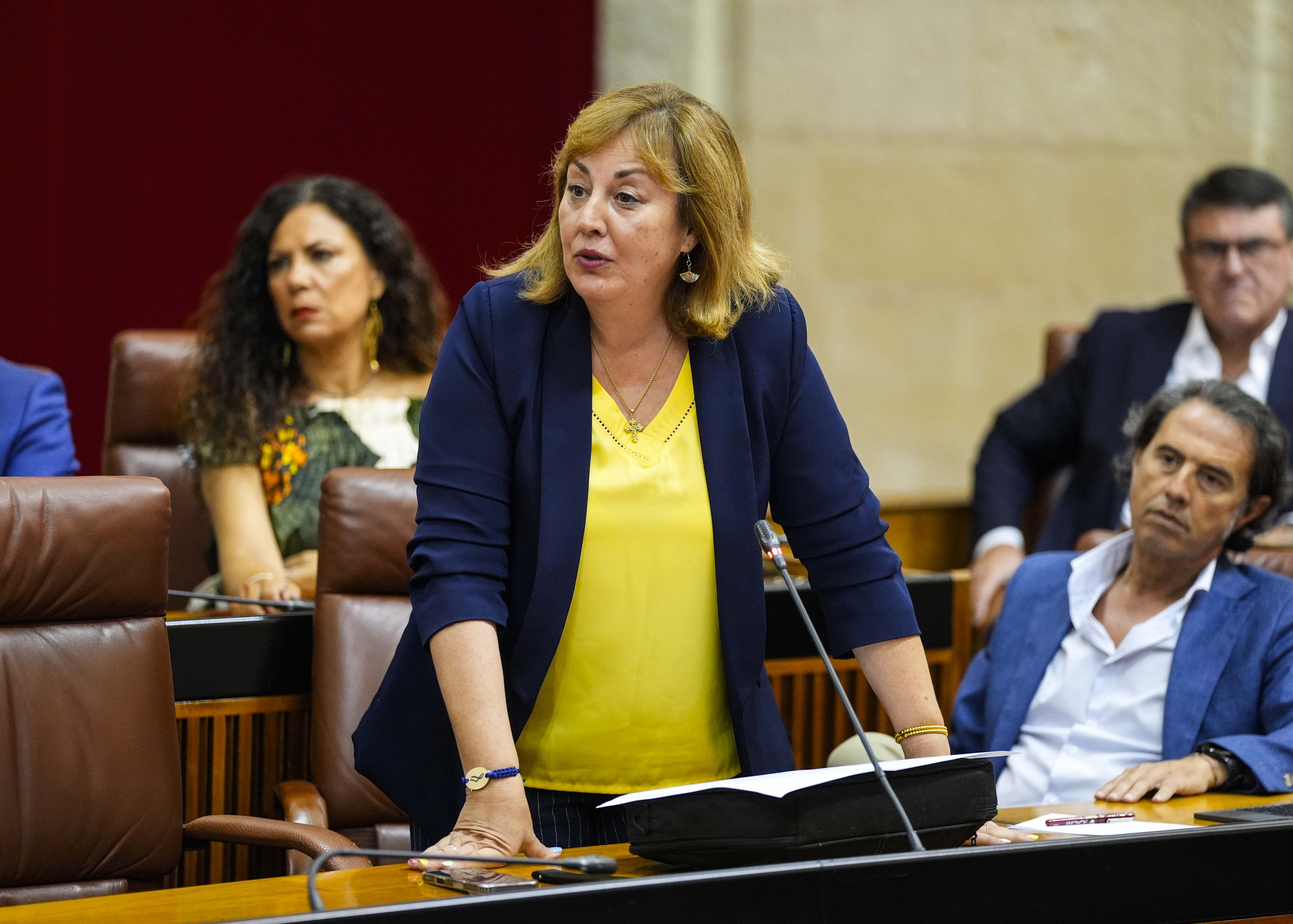 Por el G.P. Vox, Cristina Alejandra Jim�nez pregunta sobre la financiaci�n singular para Andaluc�a 