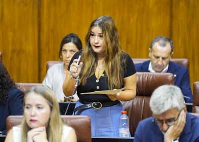 Ver�nica P�rez, del Grupo Socialista, pregunta sobre las incidencias ocurridas en la convocatoria de oposiciones andaluzas para docentes 