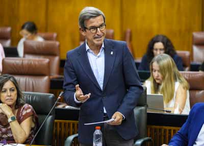 Jorge Paradela, consejero de Industria, Energ�a y Minas, responde a la cuesti�n de su competencia 
