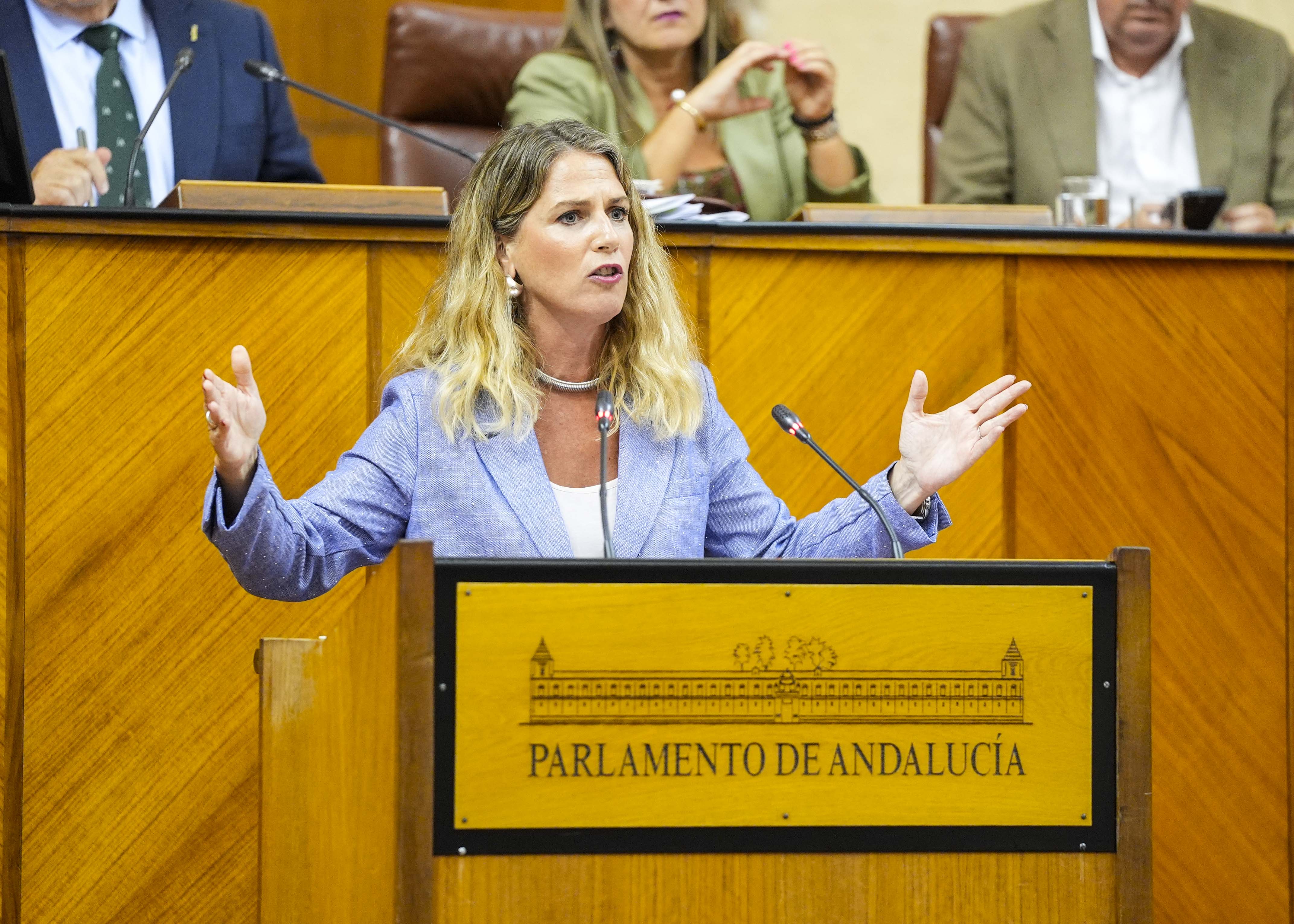  Ana Mestre, del Grupo Popular, cierra el orden del d�a con la �ltima PNLP, relativa a injusticias y agravios con Andaluc�a por parte del Gobierno de Espa�a en todo lo referido al sistema de financiaci�n auton�mica  