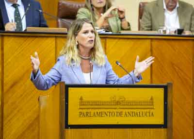  Ana Mestre, del Grupo Popular, cierra el orden del d�a con la �ltima PNLP, relativa a injusticias y agravios con Andaluc�a por parte del Gobierno de Espa�a en todo lo referido al sistema de financiaci�n auton�mica  
