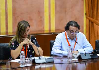   Enrique Manuel Jimnez y Dolores Valero, de Comisiones Obreras de Andaluca (CCOO Andaluca)