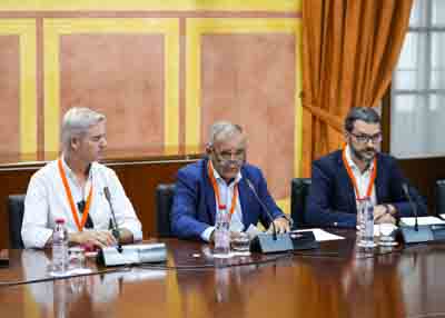  Rafael Castro, Juan Antonio Prez Rivero y Sergio Cabezas, de la Asociacin Tcnica de Produccin Integrada de Olivar (ATPI Olivar)
