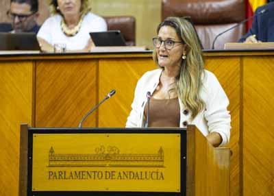 En el turno de posicionamiento respecto de la proposicin de ley del Grupo Vox toma la palabra Montserrat Cervantes   