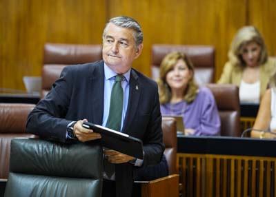 El consejero de la Presidencia, Interior, Dilogo Social y Simplificacin Administrativa, Antonio Sanz  