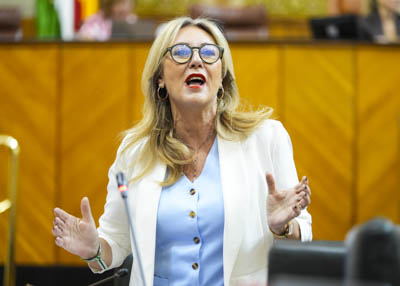Responde a la cuesti�n Carolina Espa�a, consejera de Econom�a, Hacienda y Fondos Europeos