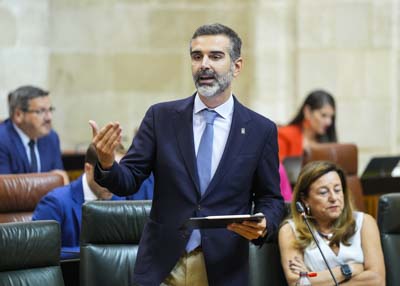 Ram�n Fern�ndez-Pacheco, consejero de Agricultura, Pesca, Agua y Desarrollo Rural, responde a esta primera cuesti�n 
