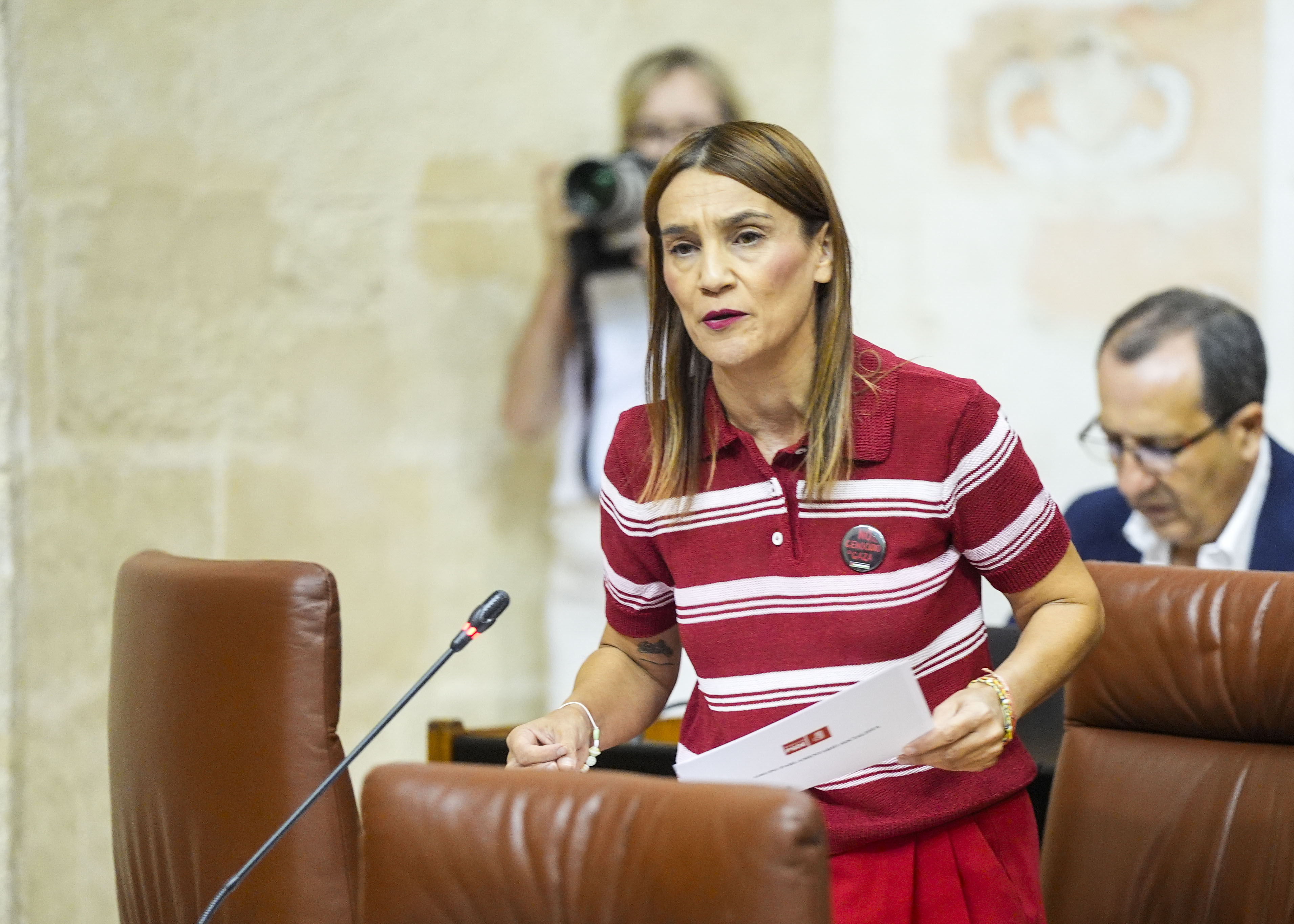 La diputada socialista Olga Manzano pregunta sobre la creaci�n del aula TEA en el CEIP Miguel de Cervantes, Molv�zar (Granada) 