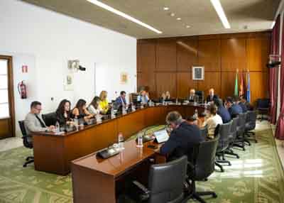  La Junta de Portavoces durante el debate del orden del da de la prxima sesin plenaria 