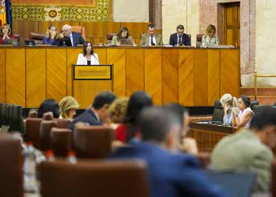 Inicio del debate de totalidad del Proyecto de Ley Vivienda de Andaluca  