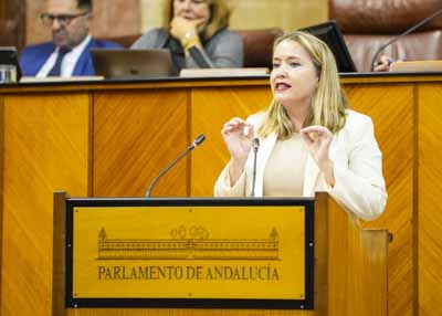  Toma la palabra en el debate de totalidad la diputada del G.P. Socialista Alicia Murillo