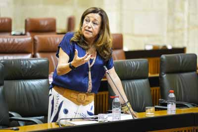Responde la consejera de Desarrollo Educativo y Formaci�n Profesional, Mar�a del Carmen Castillo 