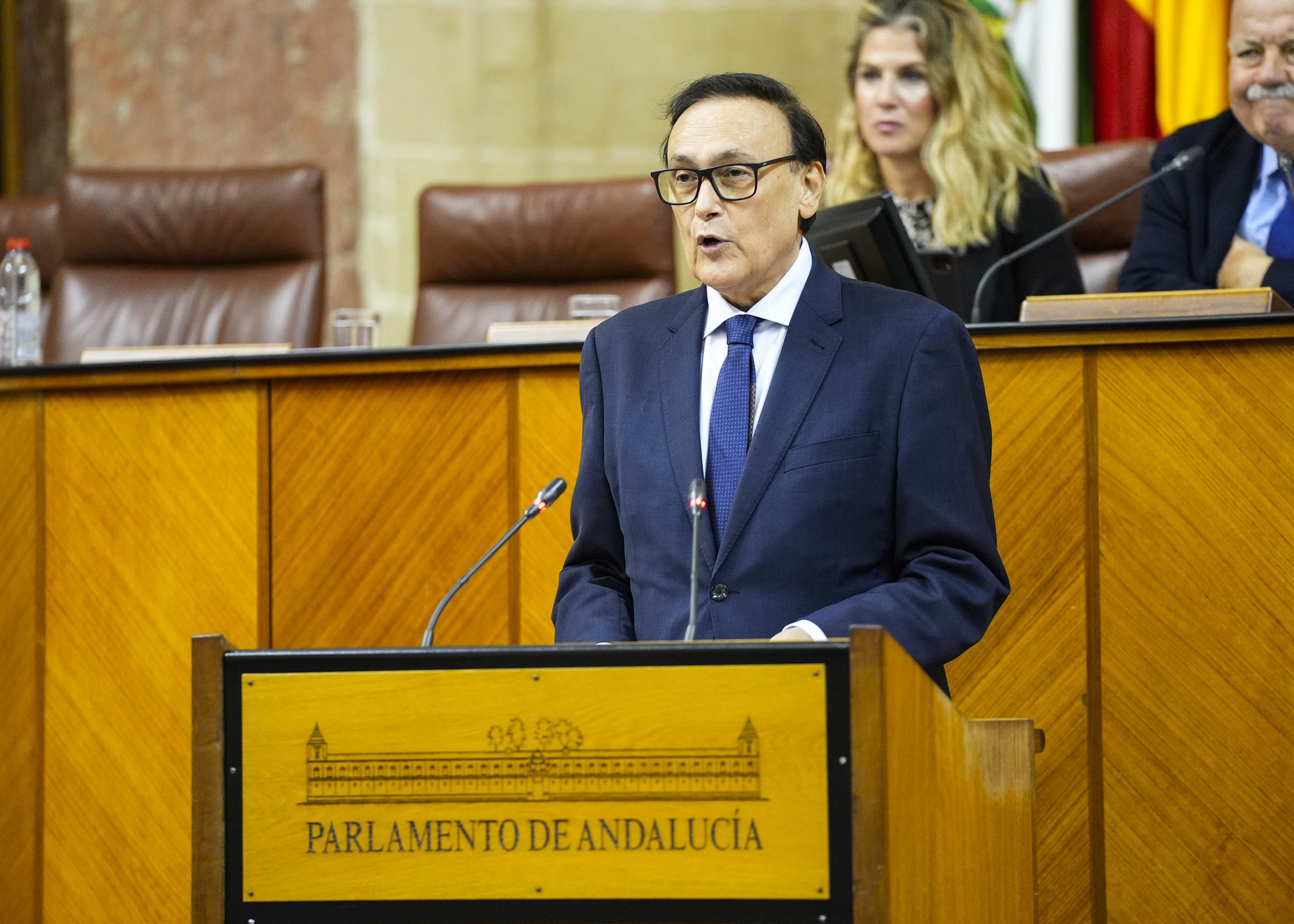 Jos Carlos Gmez Villamandos, consejero de Universidad, Investigacin e Innovacin, presenta el Proyecto de Ley Universitaria para Andaluca 