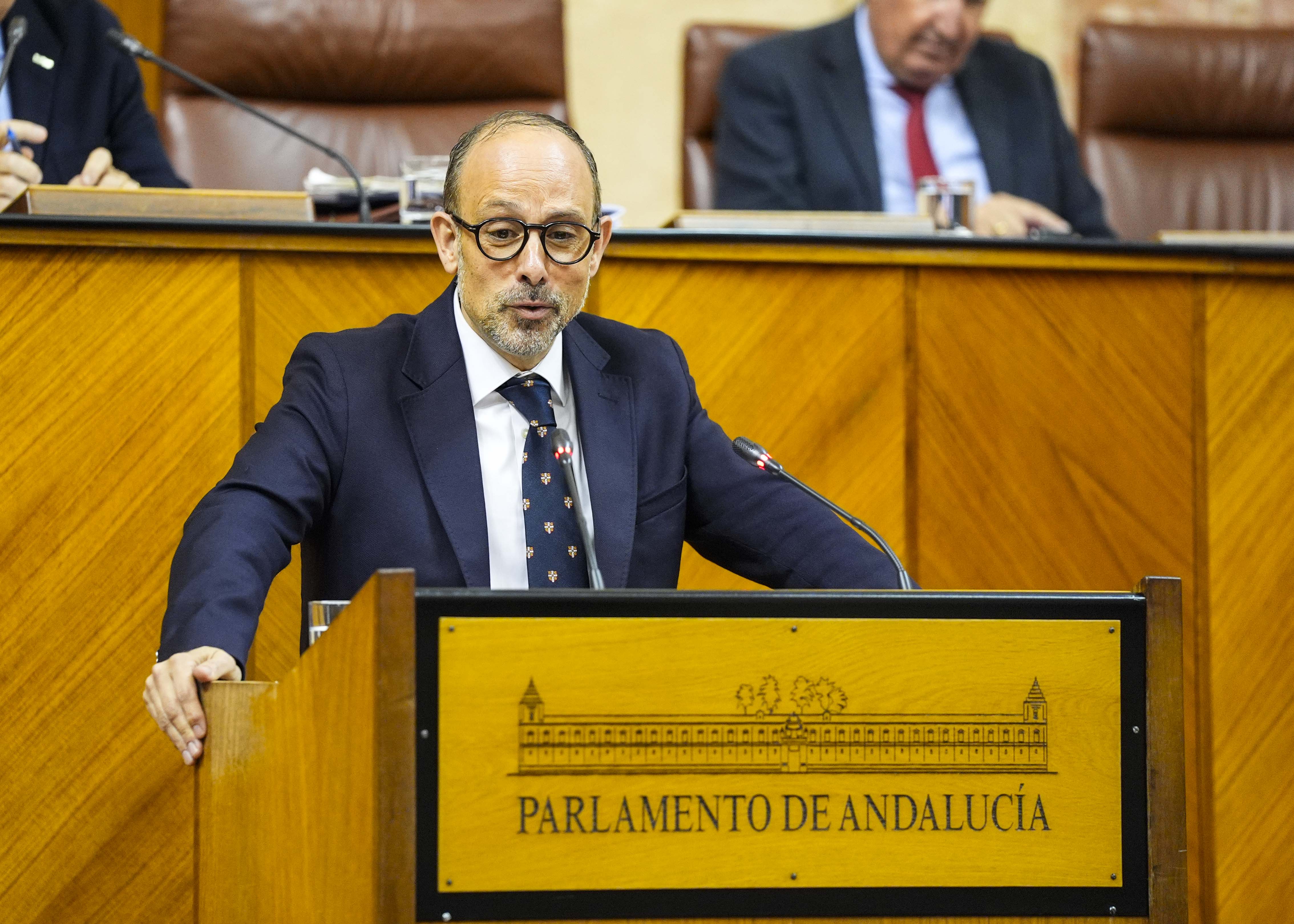 Explica la enmienda a la totalidad del Grupo Parlamentario Socialista el diputado Antonio Ruiz