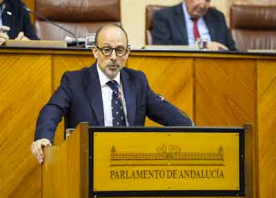 Explica la enmienda a la totalidad del Grupo Parlamentario Socialista el diputado Antonio Ruiz