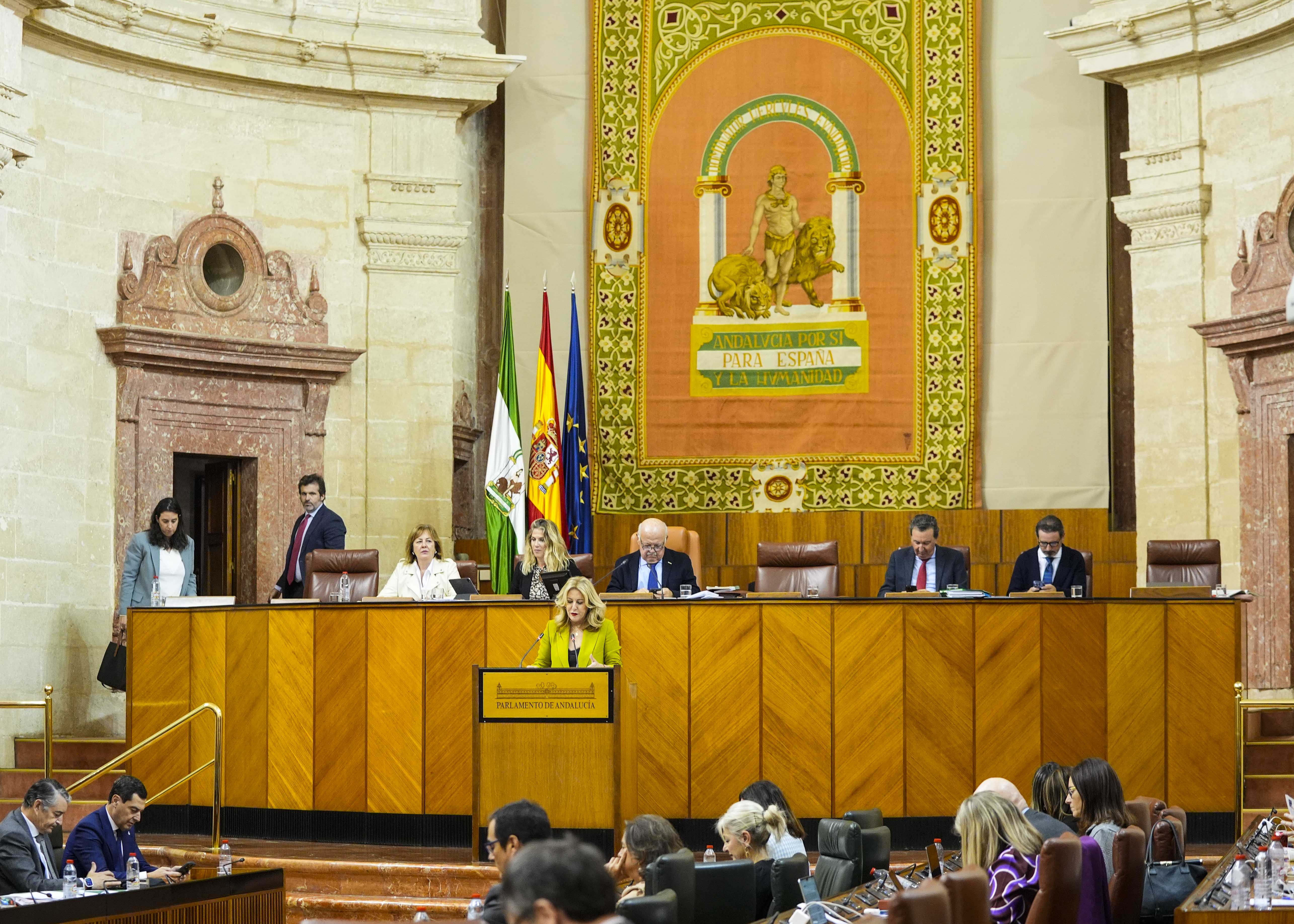 Inicio del debate de totalidad del Proyecto de Ley del Presupuesto de la Comunidad Autnoma de Andaluca para el ao 2026 