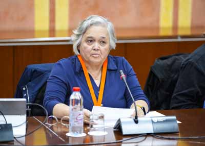 Pepa Zamorano, delegada sindical y miembro de la Secretara de Comunicacin de ISA (Iniciativa Sindical Andaluza)  