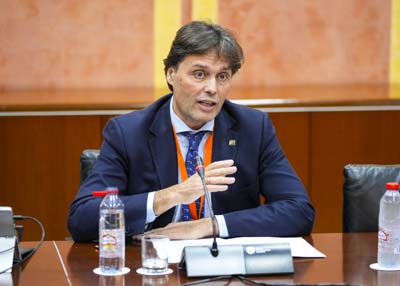 Francisco Oliva, presidente de la Asociacin de Universidades Pblicas de Andaluca (AUPA) y rector de la Universidad Pablo de Olavide  