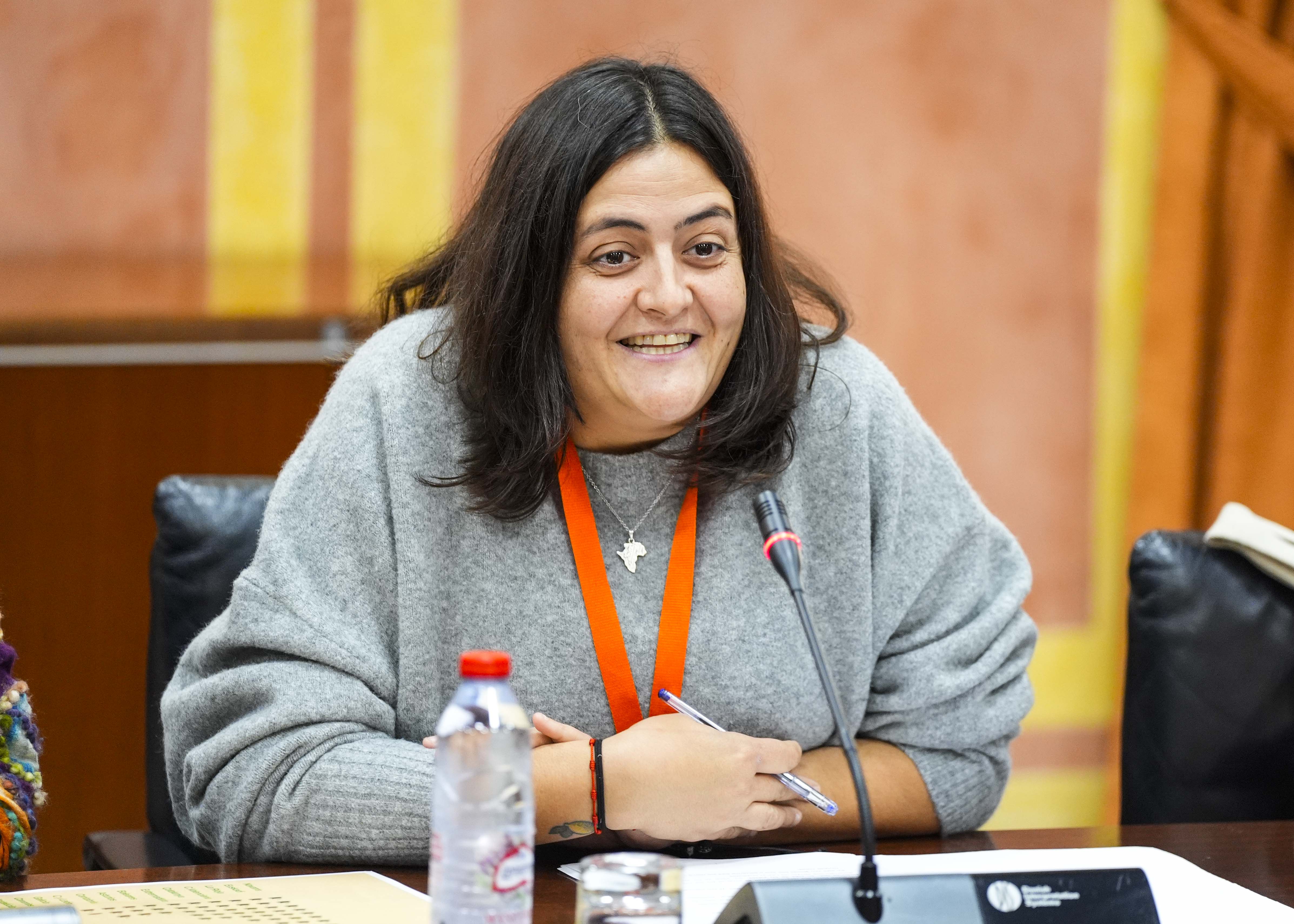 Patricia Snchez, presidenta de CAONGD (Coordinadora Andaluza de Organizaciones no Gubernamentales para el Desarrollo)
