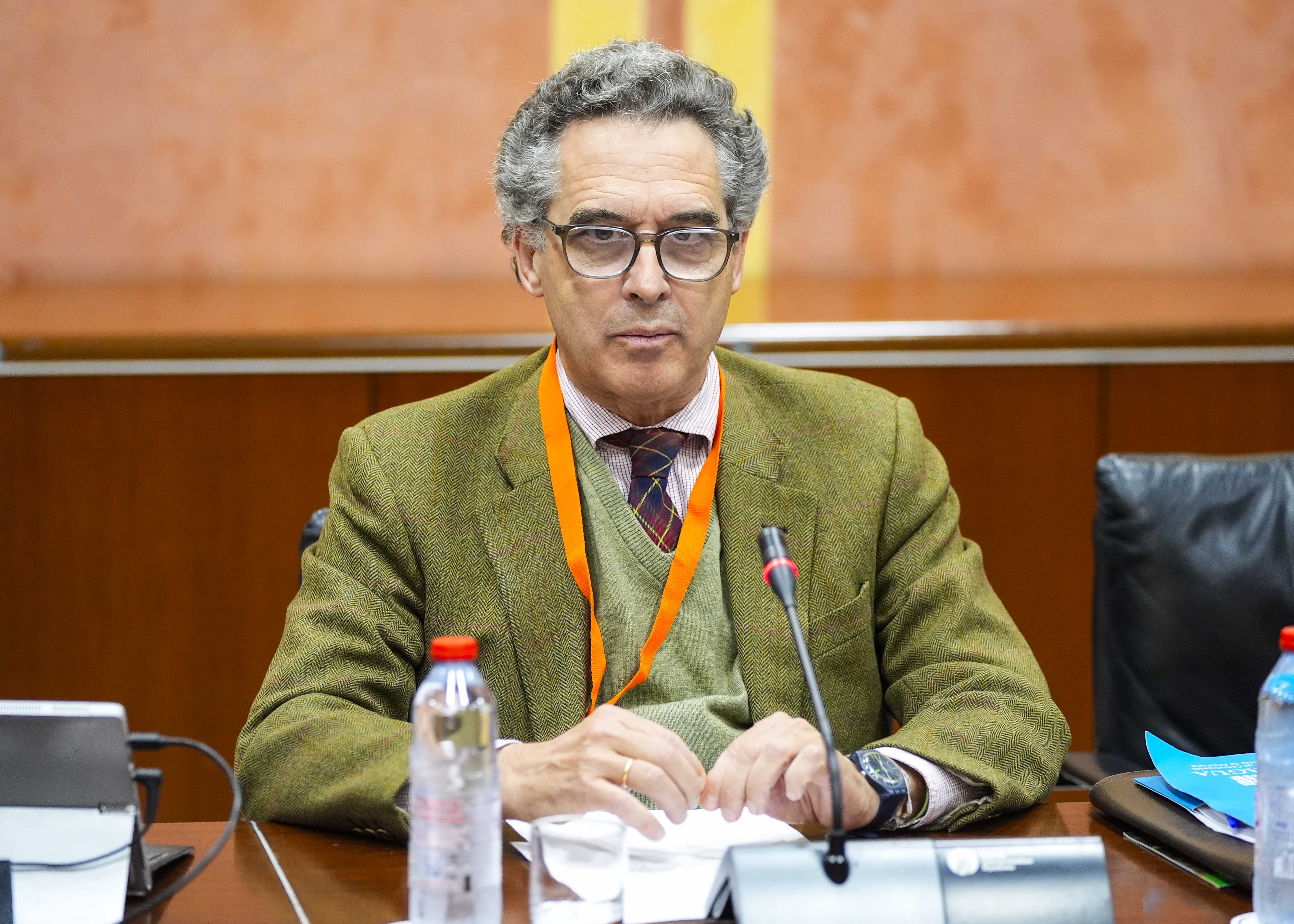 Pedro Parias, secretario general de la Asociacin de Comunidades de Regantes de Andaluca (FERAGUA)  