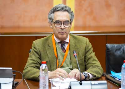 Pedro Parias, secretario general de la Asociacin de Comunidades de Regantes de Andaluca (FERAGUA)  