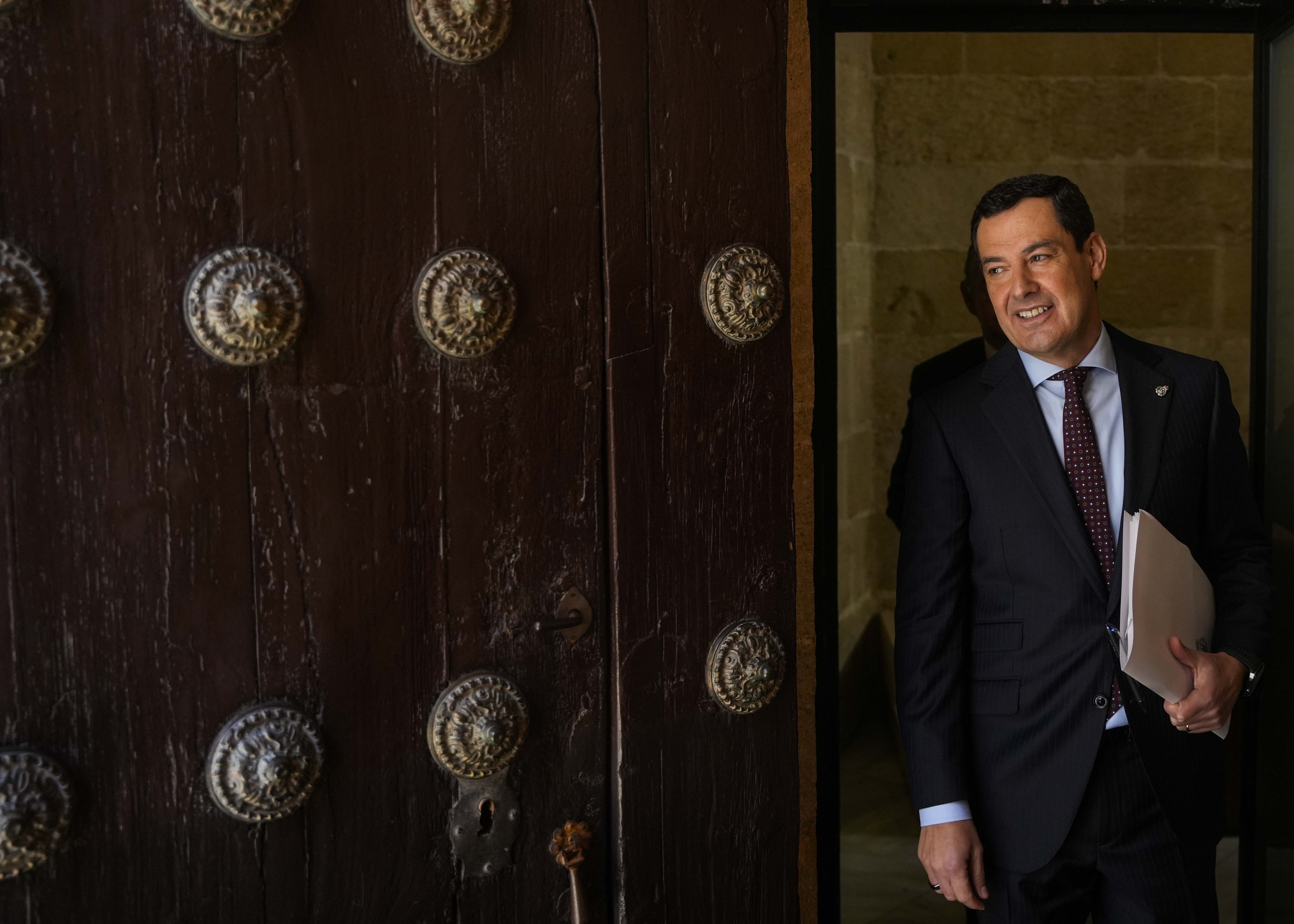 Juan Manuel Moreno, presidente de la Junta de Andaluc�a 