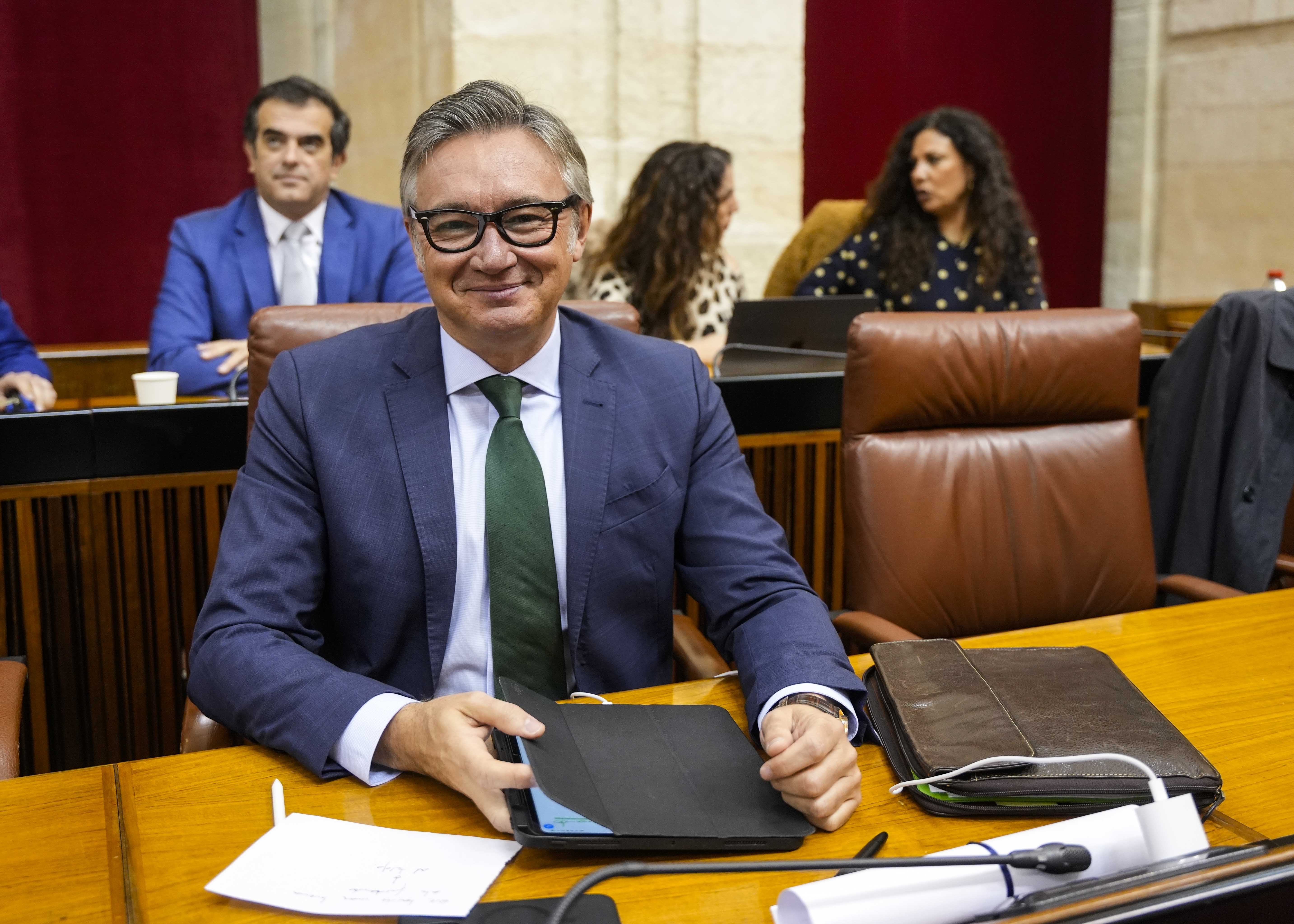 Manuel Gavira, portavoz del G.P. Vox en Andaluc�a 