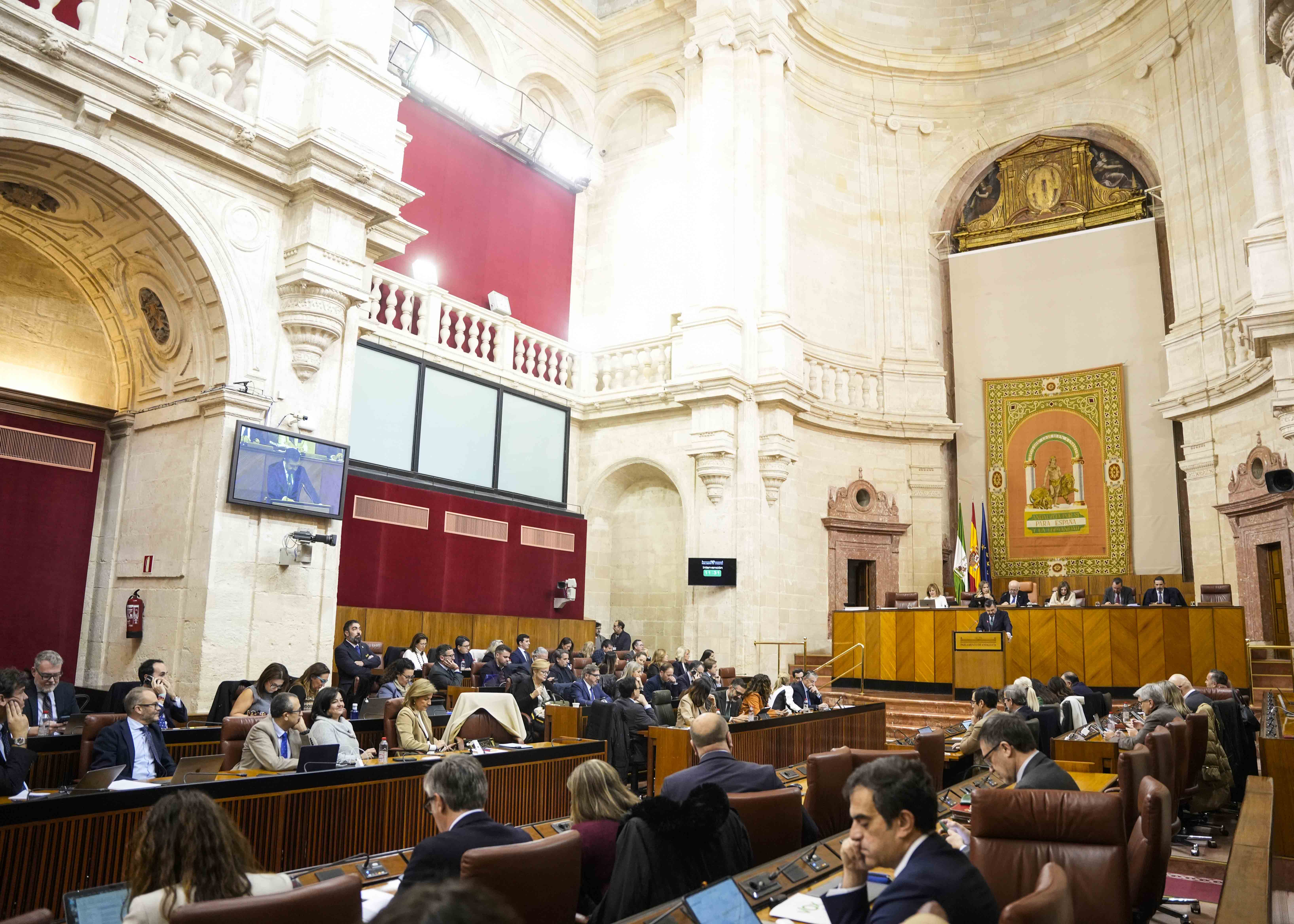  Un momento del debate del estado de la Comunidad en su segunda jornada