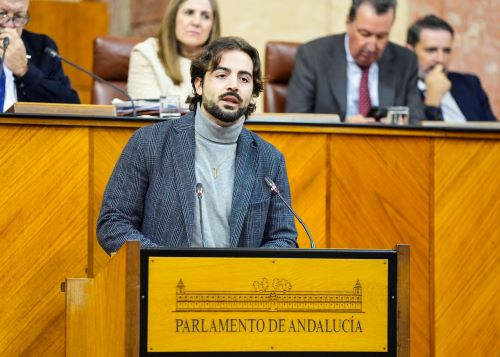  Jos� Manuel G�mez Jurado, de Por Andaluc�a, defiende las propuestas de su grupo parlamentario