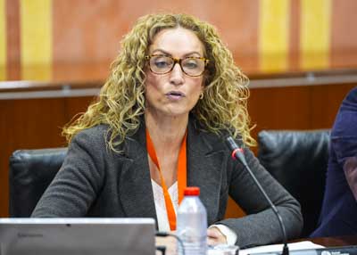 Nuria Martnez, secretaria de Institucional y Comunicacin de Comisiones Obreras de Andaluca (CCOO Andaluca) 