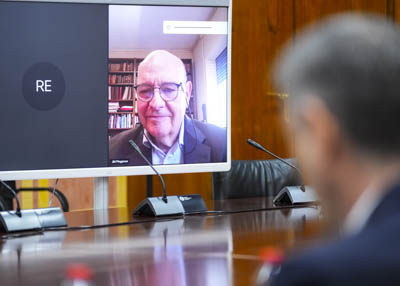   Jos Manuel Pingarrn, expresidente del Consejo Asesor de Ciencia, Tecnologa e Innovacin comparece de forma telemtica